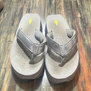 Volatile Silver Sandals